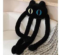 Ejoyous Peluche Octopus à Longues Pattes, Taille Géante 100cm, Doux (Chat | Imitation Hair, Rembourrage en Coton PP, Animal en Peluche 700g, Décoration Maison, Présentation pour Collectionneurs,