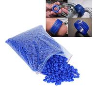 Ejoyous Perle de Cire pour Moulage de Bijoux, Haute ténacité, Faible (BLUE)