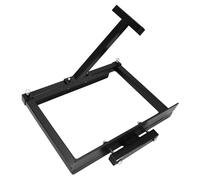 Ejoyous Petite Scierie Guide de Tronçonneuse en Acier 16,1 X 12,0 Pouces Verticale Conception Portable Ajustement Universel pour Tronçonneuses à Gaz ou électriques pour Le Travail du Bois et Les