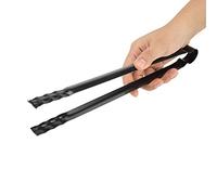 Ejoyous Pince à Charbon de Bois Longue en Métal, Pince Multifonctionnelle pour Chicha et Barbecue avec Poignées