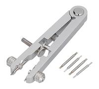 Ejoyous Pince à épiler pour Barre à Ressort de Montre, Kit de Retrait de Barre à Ressort en Alliage d'aluminium 98 Mm, Outil de Retrait de Goupille à de Montre en Forme de V pour Le Réglage du