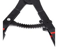 Ejoyous Pince à Segments de Piston, Outils Internes et Externes en Acier traité Thermiquement, 12 Embouts Remplaçables avec Mécanisme à Cliquet pour l'entretien des Véhicules