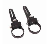 Ejoyous Pince de Support de Montage sur Tube en Aluminium de 3 Pouces pour Barre Lumineuse LED, Support de Barre de sécurité Réglable pour Camions et Véhicules Tout-terrain (1,75 pouces)