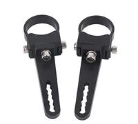 Ejoyous Pince de Support de Montage sur Tube en Aluminium de 3 Pouces pour Barre Lumineuse LED, Support de Barre de sécurité Réglable pour Camions et Véhicules Tout-terrain (1,5 pouces G1-1/2)