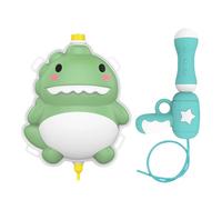 Ejoyous Pistolet à Eau Sac à Dos, Lance-Eau Grande capacité avec Bouchon en Caoutchouc pour L'entrée D' et Sangles Réglables, pour Les Jeux de Plage et (Grand Pistolet à en Forme de Dinosaure