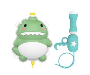 Ejoyous Pistolet à Eau Sac à Dos, Lance-Eau Grande capacité avec Bouchon en Caoutchouc pour L'entrée D' et Sangles Réglables, pour Les Jeux de Plage et (Grand Pistolet à en Forme de Dinosaure