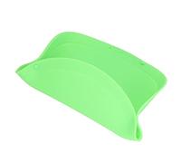Ejoyous Planche à Découper en Silicone Planche à Découper de Cuisine Ronde en Silicone Tapis de Service et de Transfert de Préparation des Aliments Léger et Multifonction pour Cuisine Camping (GREEN)
