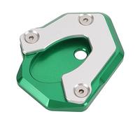 Ejoyous Plaque d'extension de Béquille de Moto, Alliage d'aluminium, Conception Durable, Stationnement Fonctionnel et Sûr pour Z650 Z900 250 300 (GREEN)