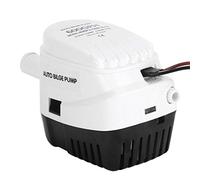Ejoyous Pompe de Cale Automatique 12V avec Protection contre la Corrosion, Conception Compacte pour Décharge d'eau de Yacht 600GPH