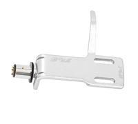 Ejoyous Porte-cartouche Phonographe, Coque Phono, Durable et Stable pour Platines (SILVER)