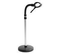 Ejoyous Porte Sèche Cheveux sur Pied, Support de Sèche-Cheveux Hair Dryer Stand Mains en Acier Inoxydable réglable en Hauteur 40 x 19 x 6 cm