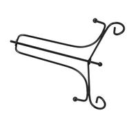 Ejoyous Poste de Plaque de Support de Support de Pondel de Fer 12 Pouces de la Pose de Fer grossé Transparent pour Le Chadoure de Bol avec Une Construction Robuste (10 Pouces)