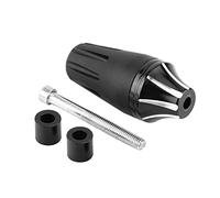 Ejoyous Protecteur de Collision de Moto, Curseur de Cadre en Alliage d'aluminium CNC, Protection de Moteur Durable pour Une Conduite Rapide (Black)