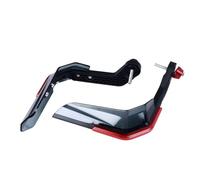 Ejoyous Protège-mains de Pièces, Protecteur de Guidon Coupe-vent ABS, Protège-mains pour Modèles de Motos Universels (rouge)