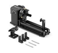 Ejoyous RA Pro Rouleau Rotatif en Alliage d'aluminium, Mandrin Réglable 4 en 1 pour Gravure d'objets Cylindriques et Irréguliers, Design Compact pour les Utilisateurs de la Série S6/S30