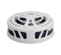 Ejoyous Radiateur de Téléphone Portable, Ventilateur de Refroidissement, Refroidisseur Magnétique Antidérapant pour Tablette, Affichage de la Température LED 24W pour les Jeux (WHITE)