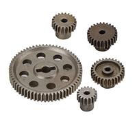 Ejoyous RC Engrenage Droit 64T, Engrenage Métal Principal de Différentiel pour Voiture 64T 17T 21T 26T 29T pignon Droit RC Moteur Accessoire de Pièce pour Camion HSP Brontosaurus 1/10