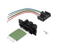 Ejoyous Régulateur de souffleur de chauffage avec câble de raccordement 95508692 pour Grande Punto Qubo avec résistance et fiche de réparation OEM 13248240 77364061 55702407 6845796