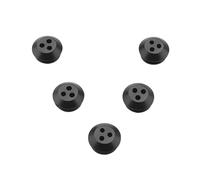 Ejoyous Remplacement de Monture de Carburant à 3 Trous Matière en Caoutchouc de 5 Pcs pour la Tondeuse à Gazon à la Coupelle Convient à de Nombreux Modèles de 3 Trous avec 25 Mm de Diamètre