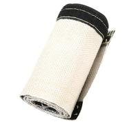 Ejoyous Résistance à la Chaleur Extrême Manche de Boucliers Thermiques, Tissu en Fibre de Verre Premium Couvercle de Tuyau de Fil Chauffant