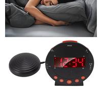 Ejoyous Réveil Puissant pour Les Dormeurs Profonds, Réveil Vibrant 110 DB pour Les sourds. Réveil Puissant, Alarme Vibrante, pour Réveiller Les Dormeurs Profonds, Les Dormeurs Tardifs,