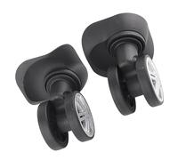 Ejoyous Roues de Valise à Bagages à 1 Paire Roues de Tronc de Rechange Remplacement de Universelles en Matériaux de qualité