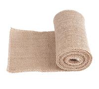 Ejoyous Rouleau de Jute, Tissu 100% Jute, Idéal pour Les Projets de Mariage, de Noël et d'artisanat, 118,1 Pouces de Long, Matériau Décoratif Parfait (Largeur 15CM, Longueur 3 mètres)