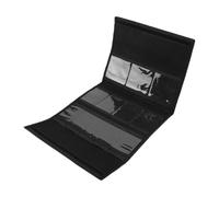 Ejoyous Rouleau de Rangement à Poches en Feutre avec Cutter, 12 | Construction en feutre cousu à la main, disposition de poche à 3 niveaux, organisateur d\'outils pliable, pochette à