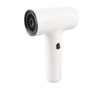 Ejoyous Sèche-cheveux Rechargeable 500 W, Sèche-cheveux sans Fil ABS avec Moteur sans Balais, Batterie 2000 MAh, Flux d'Air Silencieux, Pales de Ventilateur Améliorées pour étudiants en Art, (WHITE)