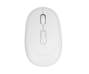 Ejoyous Souris Optique 2.4G, Silencieuse 800 1600 2400 DPI Universel Sans Fil Souris pour Ordinateur Portable (WHITE)