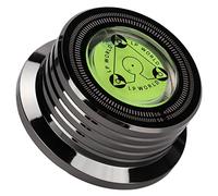 Ejoyous Stabilisateur de Poids d'enregistrement, Pince de Platine en Aluminium avec Niveau à Bulle, élimine Les Vibrations, Stabilise la Vitesse, Convient aux Lecteurs de Disques Standard de 7 Mm