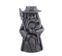 Ejoyous Statues de Dieux Nordiques - Figurines de la Mythologie Viking Nordique - Noble Viking - Lance Homme en Résine - Sculpture Ornementale - Artisanat pour Décoration de Jardin