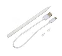 Ejoyous Stylet Numérique pour Tablette, Design Mat avec Affichage de la | Stylo tactile en alliage d\'aluminium, 2 pointes interchangeables, sensibilité à l\'angle d\'inclinaison, rejet de la paume