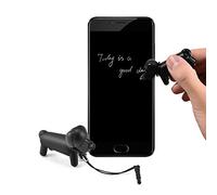 Ejoyous Stylets pour écran Tactile, Type Chien Haute sensibilité, Stylet Capacitif de Remplacement pour écran Tactile Universel pour Téléphone, Tablette, Machine d'apprentissage (Golden Retriever)