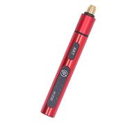Ejoyous Stylo de Gravure électrique en Alliage d'aluminium, Mini Stylo Graveur USB Rechargeable 5V 3 Vitesses 5000 à 18000 Tr/min avec 4 Têtes pour les Utilisateurs de Bricolage en Verre, Métal et