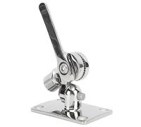 Ejoyous Support d'antenne VHF pour Bateau, Base Réglable en Acier Inoxydable 316, Support étanche et Durable pour Une Utilisation Marine
