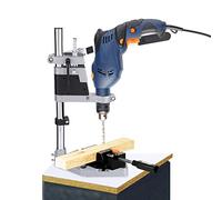 Ejoyous Support de Perceuse à Colonne en Aluminium, Universel, Base Solide, Profondeur de Perçage Max 60 mm