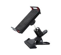 Ejoyous Support de Téléphone de Salle de Sport Réglable, Fer et Plastique, Pince Entièrement Rotative pour Tapis Roulant avec Visualisation à 360 Degrés (EjoyousBnYpE3T-220506KM01-2)