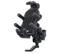 Ejoyous Support de Téléphone pour Moto, Matériau en Nylon, Amortisseur de Vibrations Réglable à 360 °, Convient aux Téléphones de 4,4 à 6,5 Pouces pour Motos (Support de rétroviseur)