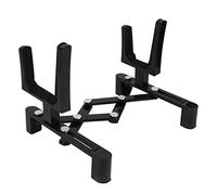 Ejoyous Support de Violoncelle, Support Pliant pour Violon, Protecteur de Rangement Léger, Support D'affichage, Support de ukulélé Pliable Portable en Forme de H (Black)
