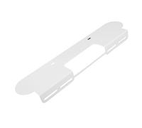 Ejoyous Support Mural pour Haut-Parleur, Support Mural en Acier avec Charge de 22 LB, Espace de 1 Pouce, étagère de Gestion des Câbles Peu Encombrante pour Configuration TV Domestique Beam (White)