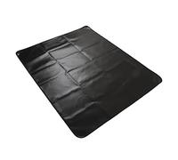 Ejoyous Tapis de Gril Double Face en Silicone pour Barbecue, Réutilisable, Pliable, en Fibre de Verre, Ignifuge, avec Fond Antidérapant, pour Camping, Jardin, Cour, Pique-Nique (152x122CM Rectangle)