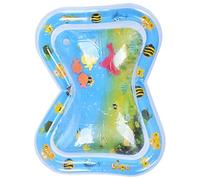 Ejoyous Tapis d'eau pour bébé en PVC Pliable, Tapis de Jeu d'eau Gonflable pour bébé, Coussin de Temps Sensoriel sur le Ventre, Facile à Remplir, Conception Portable pour Nouveau-nés, Garçons et