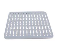 Ejoyous Tapis d'évier de Cuisine en Silicone, Protection d'évier à Crête Surélevée, Coussin de Drainage Isolant Thermique, Coussin 'évier Multifonction pour égouttoir à Vaisselle, Comptoir,