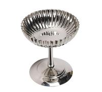 Ejoyous Tasse de Service de Crème Glacée, Bol à Dessert en Acier Inoxydable, Gobelet à Pieds 4,1 X 3,8 Pouces, Facile à Nettoyer pour le Dessert à la Crème Glacée, le Pudding, les Fruits et les
