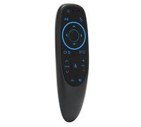 Ejoyous TéléCommande Vocale Bluetooth Air Mouse, Souris Aérienne 2.4G BT 5.0, Panneau de Commande Multifonction Sensible, Portée 10 M, Coque ABS pour Système (G10S Pro BT)
