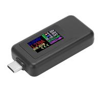 Ejoyous Testeur d'alimentation USB C, Compteur de Courant de Voltmètre pour