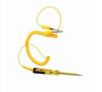 Ejoyous Testeur de Circuit, Testeur de continuité du Circuit, DC 6V 12V 24V pour Véhicule pour les Défauts des de Détection de Voitures Automobiles (YELLOW)