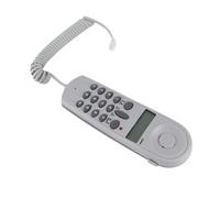 Ejoyous Testeur de Ligne Téléphonique Filaire, combiné de Test pour Technicien, Identification de L'appelant FSK DTMF, Recomposition, Fonction de Réception Filaire, pour la Vérification (GREY)