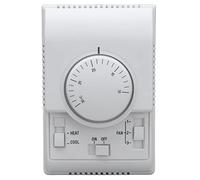 Ejoyous Thermostat Mécanique d'Ambiance, Régulateur de Température, Contrôleur 110-220 V, 2 Voies